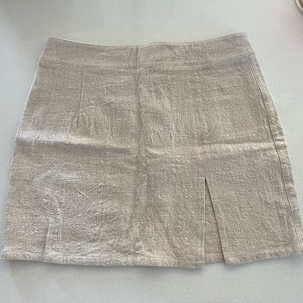 Princess Polly - The Lola Mini Skirt in Oatmeal